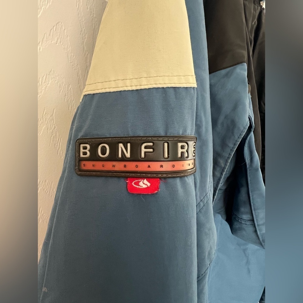 Vintage Bonfire Snowboarding Silver Series Jacket - Picture 2 of 4
